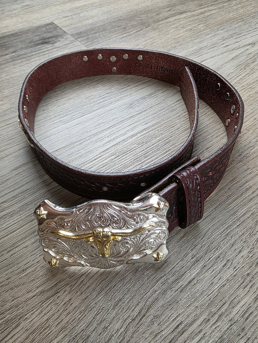 Tony Lama Longhorn Belt Size 24